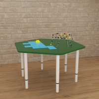 Игровой стол для развития мелкой моторики Маленькие горки - «globural.ru» - Серов