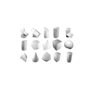 Комплект гипсовых моделей геометрических тел  - «globural.ru» - Серов