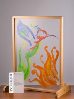 Арт-терапевтический комплекс с прозрачным мольбертом - «globural.ru» - Серов