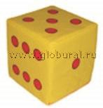 Кубик «Бросайка» с точками - «globural.ru» - Серов