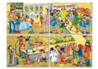 Плакат магнитный "Гарри и Салли: Серия "Английский/немецкий язык". Одежда". - «globural.ru» - Серов