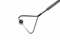 Зонд массажный для миогимнастики с бусинкой на толстой ручке с накаткой (Автор Томилина С.М.) - «globural.ru» - Серов