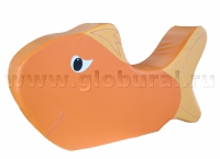 Напольная игрушка "Рыбка" с аппликацией (ВИК) - «globural.ru» - Серов