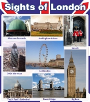Стенд "Sights of london" - «globural.ru» - Серов