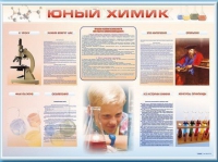 Стенд-уголок "Юный химик" - «globural.ru» - Серов