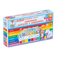 Развивающий тренажёр "Разноцветные окошки" 5-7 лет. Дополнительный набор карточек к базовому комплекту - «globural.ru» - Серов