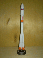 Ракета-носитель «Союз» грузовой 1:250 - «globural.ru» - Серов