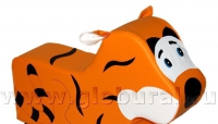 Напольная игрушка "Тигр" с аппликацией (ВИК) - «globural.ru» - Серов