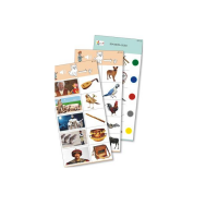 Комплект карточек (10) "Обучающий калейдоскоп для ДО. Эксперимент. Звук" - «globural.ru» - Серов