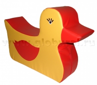 Напольная игрушка "Утка" с аппликацией (ВИК) - «globural.ru» - Серов