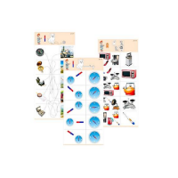 Комплект карточек (10) "Обучающий калейдоскоп для ДО. Эксперимент. Магнетизм" - «globural.ru» - Серов