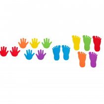 Набор следов "Отпечатки рук и ног" - «globural.ru» - Серов