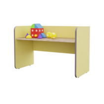 Стол для речевых игр из коллекции «НЕГА» (цвет желтый) - «globural.ru» - Серов