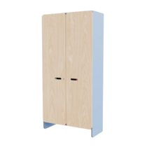 Шкаф под инвентарь из коллекции «НЕГА» (цвет голубой) - «globural.ru» - Серов