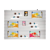 Стенд экспозиционный навесной для детских работ - «globural.ru» - Серов