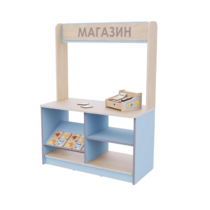 Магазин из коллекции «НЕГА» (голубой) - «globural.ru» - Серов