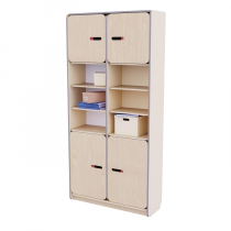 Рабочий стеллаж для воспитателя из коллекции «НЕГА» (цвет бежевый) - «globural.ru» - Серов