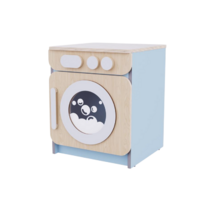 Стиральная машина из коллекции «НЕГА» (голубой) - «globural.ru» - Серов