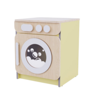 Стиральная машина из коллекции «НЕГА» (желтый) - «globural.ru» - Серов