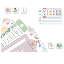 Набор карточек PECS/ПЭКС «Рутинки» 830 штук - «globural.ru» - Серов