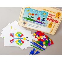 Игровой набор Фребеля "Конструктор плоскостной-3" (Серия "Эксперимент") - «globural.ru» - Серов