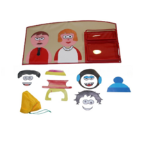 Дидактическое панно "Смешные человечки" - «globural.ru» - Серов