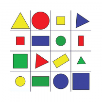 Тематическое поле-маршрутизатор  для мини-робота «Цвета и формы» - «globural.ru» - Серов