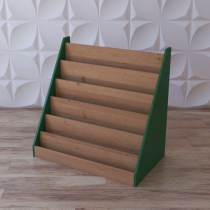 Стеллаж-витрина для книг "Познавательная горка" - «globural.ru» - Серов