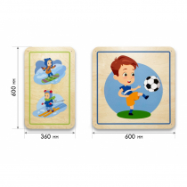 Набор стеновых панелей «Спорт - Путь к победе» - «globural.ru» - Серов