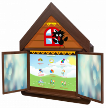 Логопедический комплекс "Домик Антошки" (навесной) - «globural.ru» - Серов