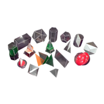 Набор прозрачных геометрических тел с сечениями (разборный) - «globural.ru» - Серов