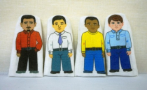 Набор пальчиковых кукол "Расы" - «globural.ru» - Серов