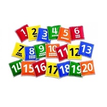 Набор "Мешочки с цифрами"  20 штук - «globural.ru» - Серов