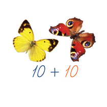 Счетный материал на магнитах "Бабочки-2". - «globural.ru» - Серов