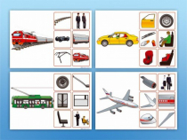 Комплект сенсомоторных дидактических материалов "Авто-1.01" - «globural.ru» - Серов