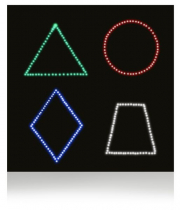 Интерактивная панель «Цветные фигуры-4» (вариант 2) - «globural.ru» - Серов