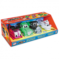 Магнитный конструктор Транспорт "Смешай и собери". Малыш №2. Стартовый набор  - «globural.ru» - Серов