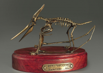 Модель скелета птерозавра Pteranodon - «globural.ru» - Серов