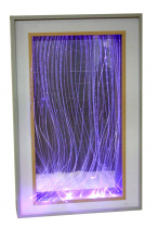 Настенное небьющееся зеркало с фибероптическими нитями "Веселый свет" - «globural.ru» - Серов
