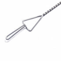 Зонд постановочный Клювик длинный на витой ручке с колечком - «globural.ru» - Серов