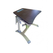 Универсальное одноместное учебное место с эргономичной столешницей из МДФ (р.гр. №2-6) и наклоном столешницы  - «globural.ru» - Серов