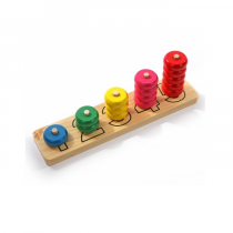 Пирамидки-счет Круги (5 в 1) - «globural.ru» - Серов