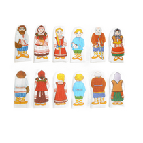 Набор пальчиковых кукол "Семья русская" - «globural.ru» - Серов