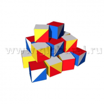 Кубики «Сложи узор» средние - «globural.ru» - Серов
