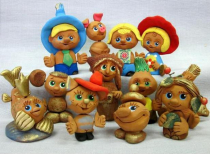 Набор сказочных персонажей для сказкотерапии и песочной терапии - «globural.ru» - Серов