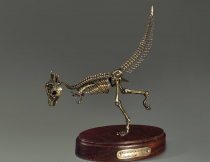 Модель скелета динозавра Pachycephalosaurus - «globural.ru» - Серов