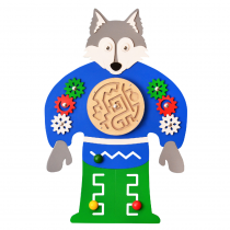 Бизиборд «Волчок- Серый Бочок» - «globural.ru» - Серов