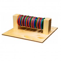 Тактильно-развивающая панель «Цветные круги» (вариант 2) - «globural.ru» - Серов