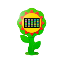 Интерактивная развивающая настенная панель «Цветок» - «globural.ru» - Серов