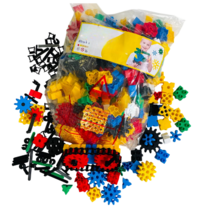 Конструктор STEM «Цепная передача» 369 деталей - «globural.ru» - Серов